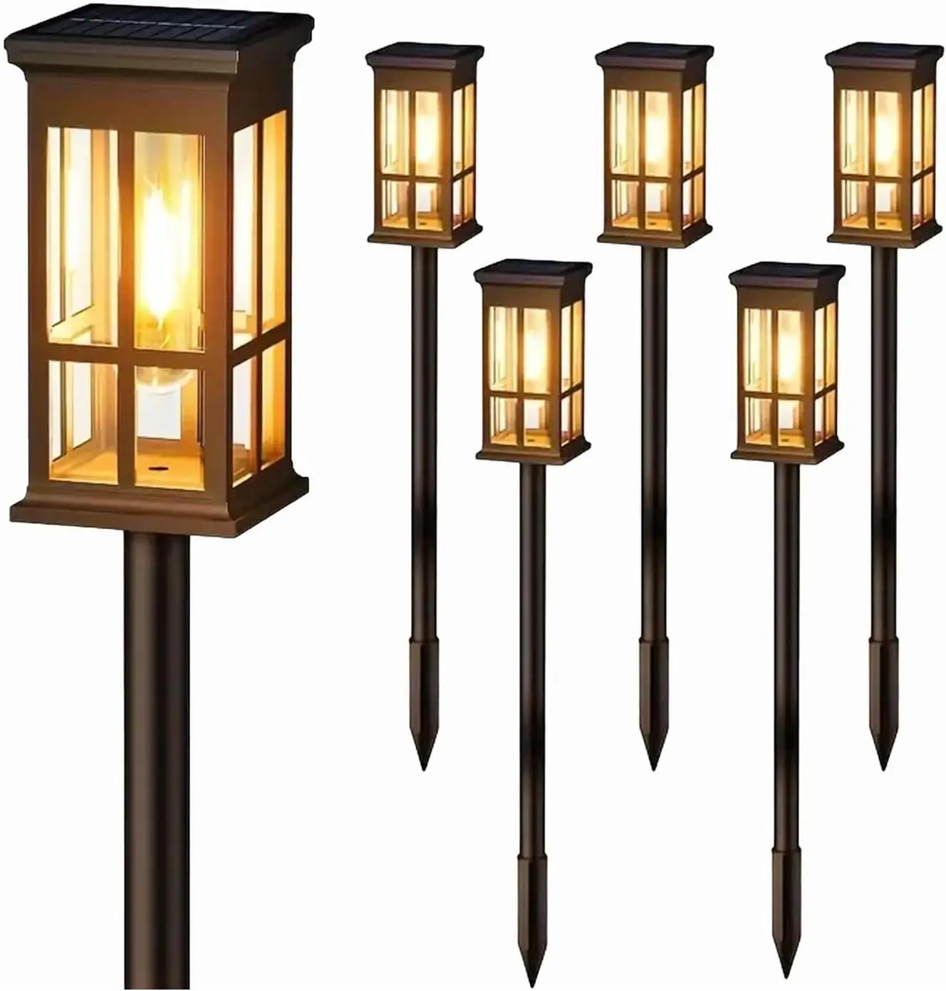 Solar Pathway Light Outdoor Solar Lamp Waterproof Landscape Lighting for Garden Yard Patio Walkway Driveway Camping Decor - Image 7