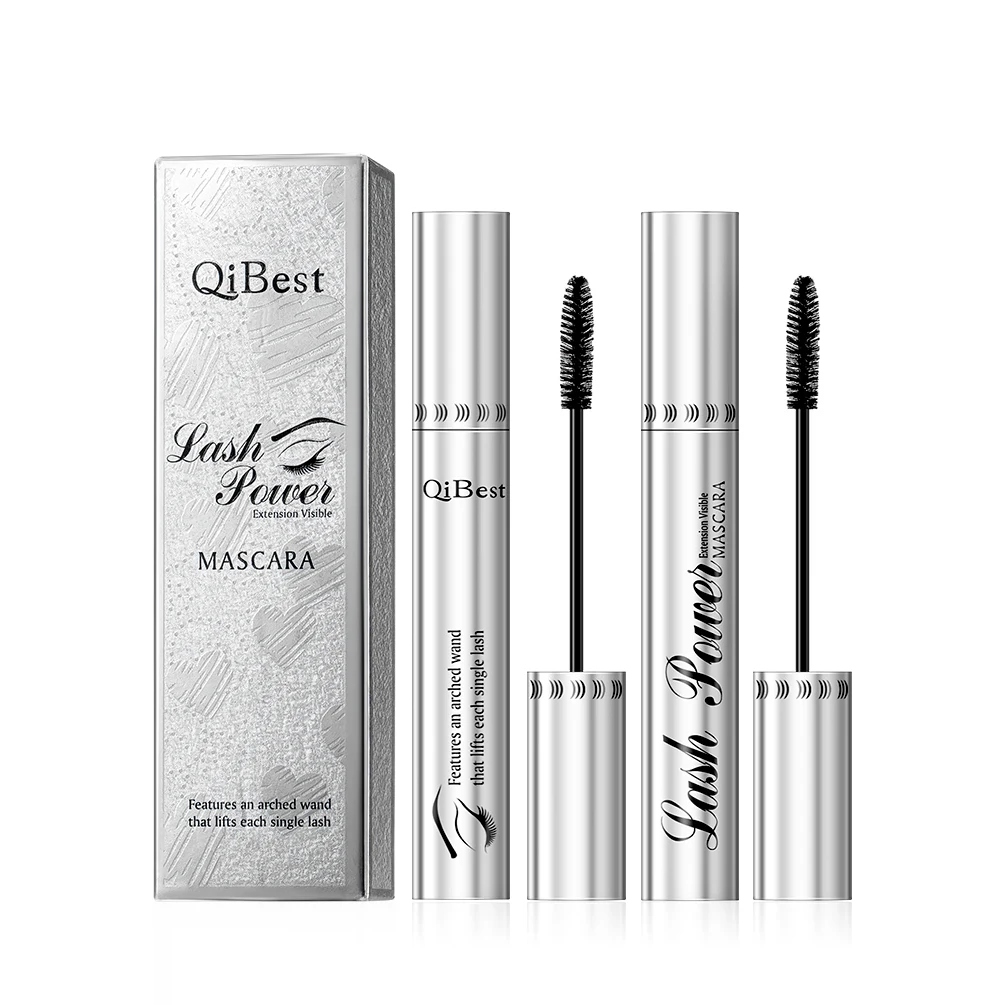 2pcs/set Black Mascara Beauty Makeup 4D Curling Lash Eyelash Extension Waterproof Liquid Volume Mascara Long-wearing Cosmetic - Image 7