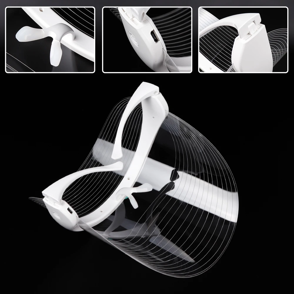 7 Colors LED Light Therapy Face Mask Photon Instrument Anti-aging Anti Acne Wrinkle Removal Skin Tighten Beatuy SPA Treatment - Image 4