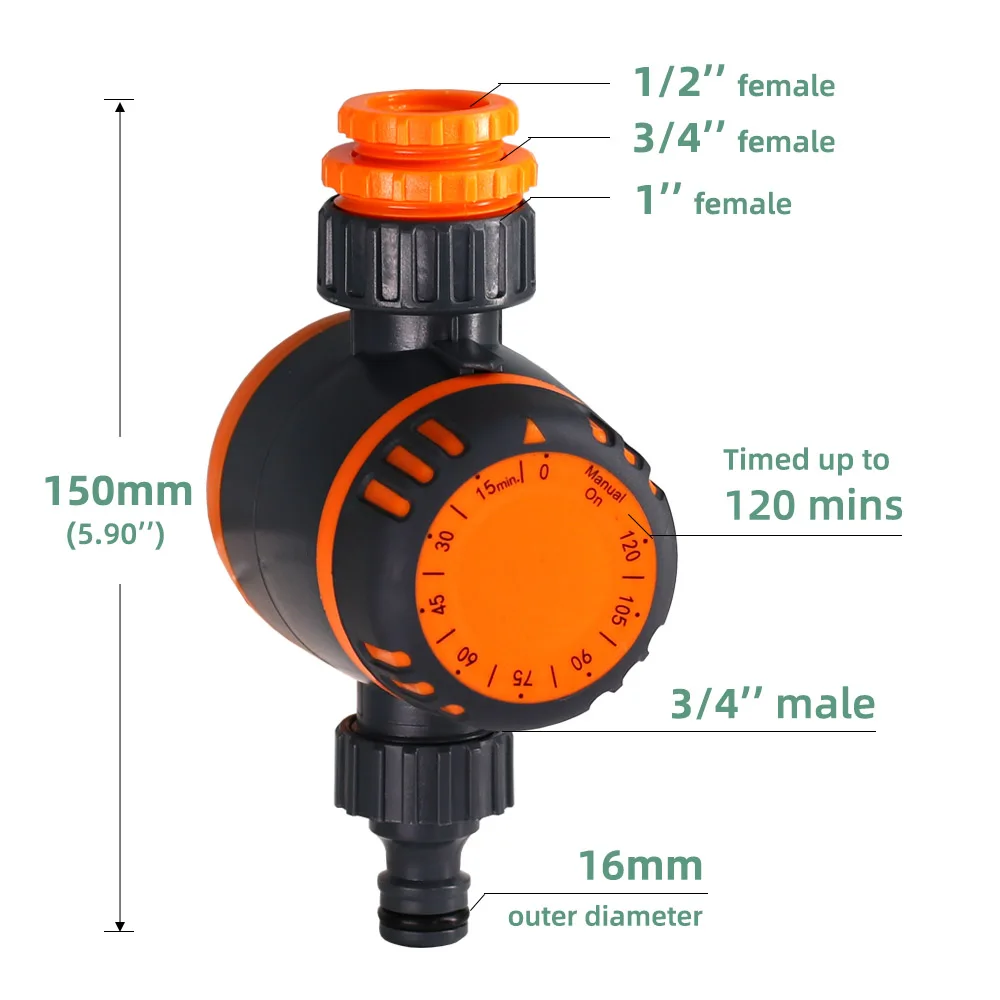 Automatic Garden Watering Irrigation Controller Intelligent Mechanical Daily Water Timer for Outdoor Hose Drip Sprinklers Tool - Image 3