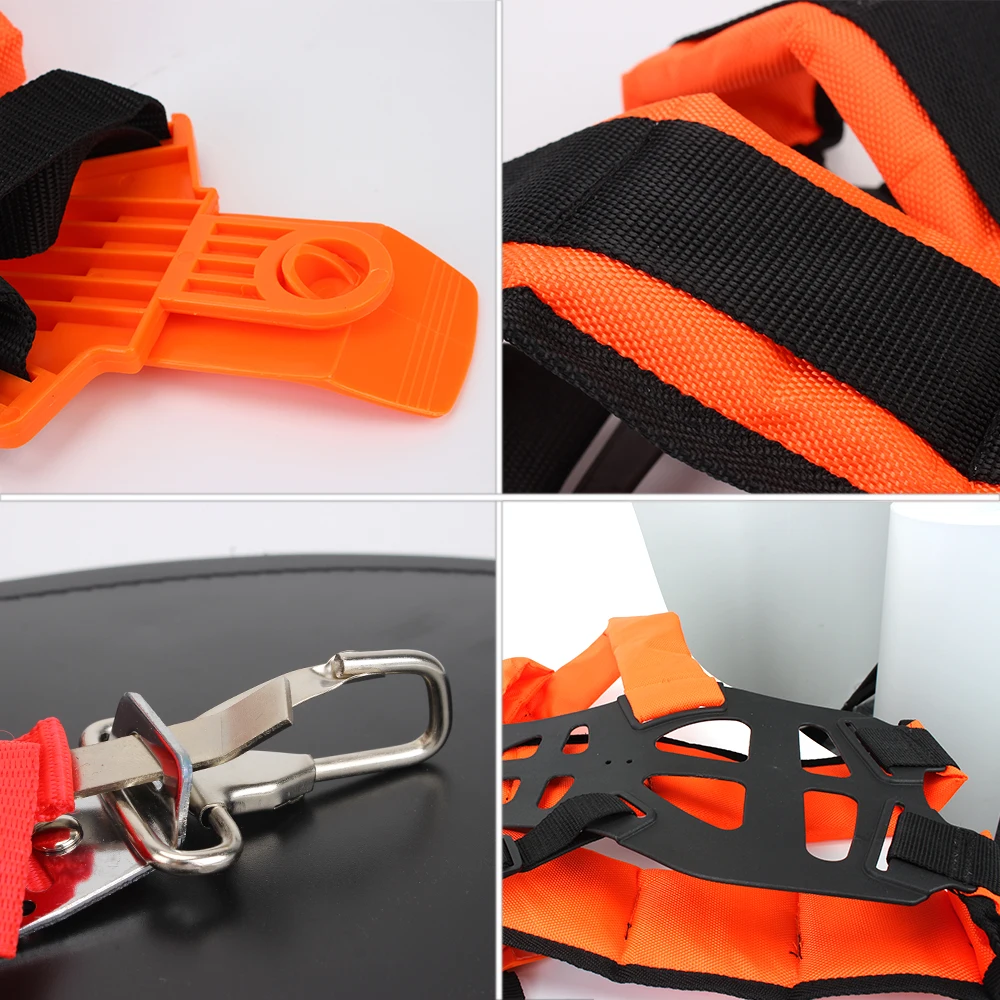 Strimmer Padded Belt for Brush Cutter Trimmer Garden Pruner Comfortable Labor Saving W Shape Double Shoulder Harness Strap - Image 4