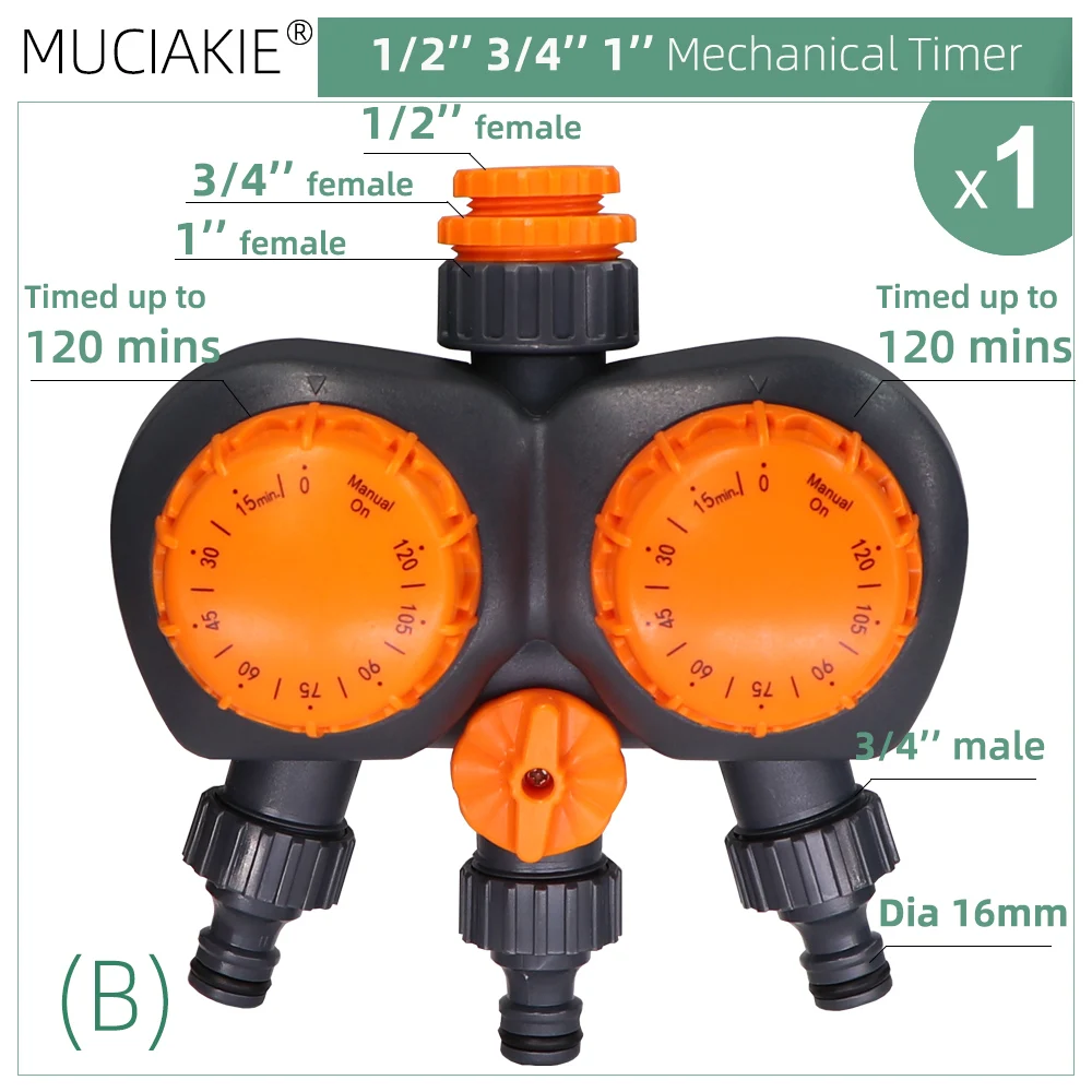 Automatic Garden Watering Irrigation Controller Intelligent Mechanical Daily Water Timer for Outdoor Hose Drip Sprinklers Tool - Image 9