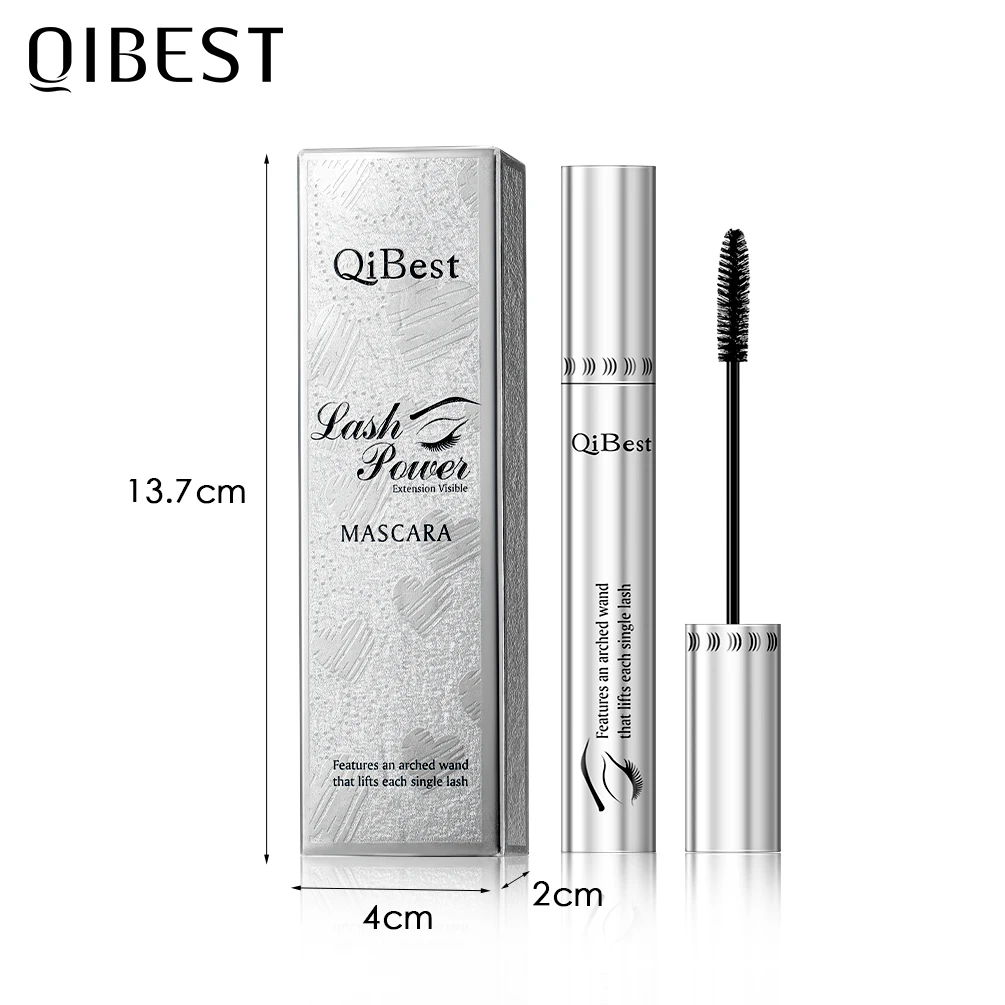 2pcs/set Black Mascara Beauty Makeup 4D Curling Lash Eyelash Extension Waterproof Liquid Volume Mascara Long-wearing Cosmetic - Image 6