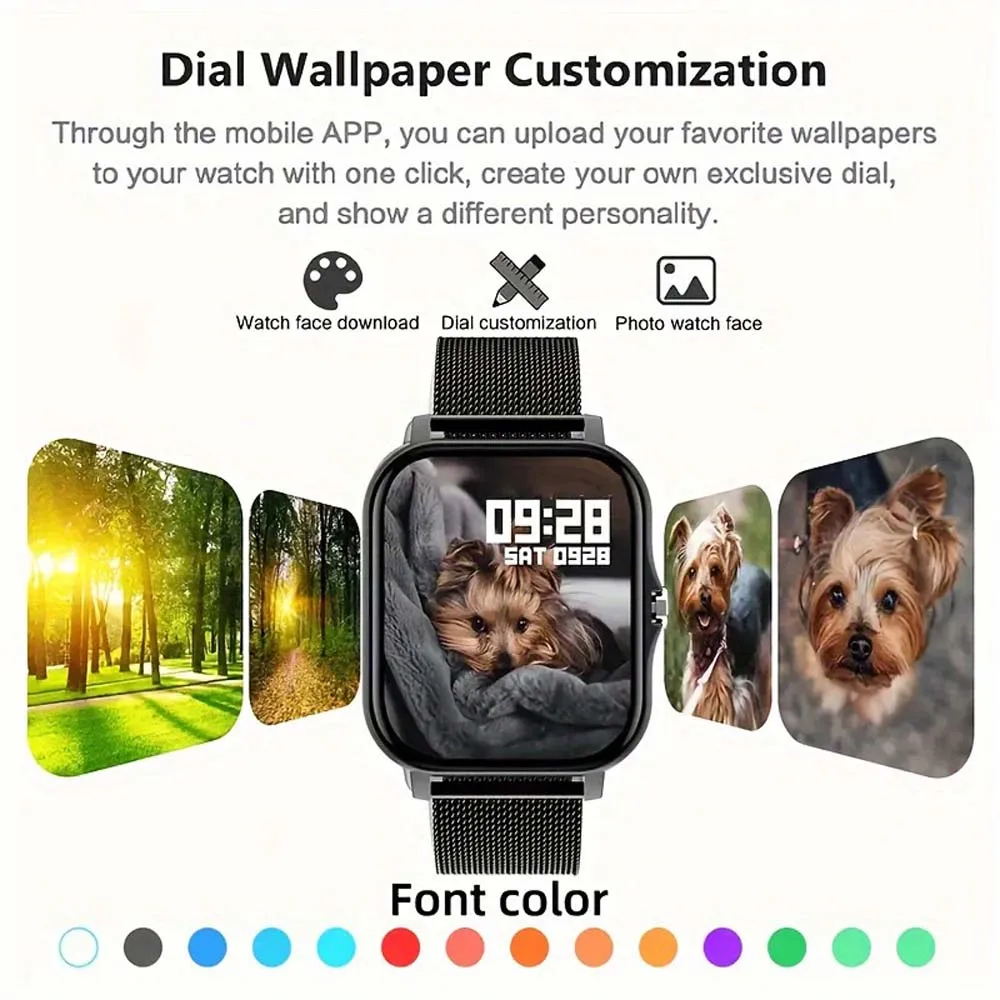 2026 New Smart Watch for Men Women Sport Selling SmartWatch 1.83'' Full Screen Wireless Call Sports Fitness Holiday Gift Android - Image 6
