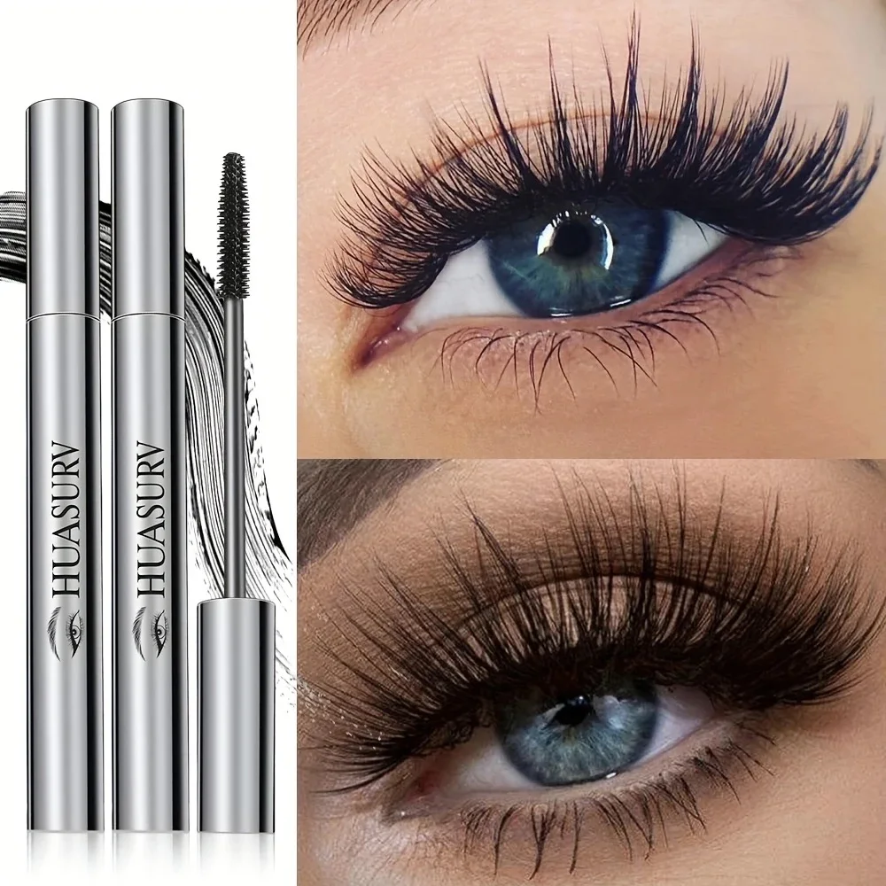Curling Volumizing Black Mascara Lengthening Waterproof Long-lasting Smudge-proof Y2K Daily&Party Makeup Gift Suitable For Skins - Image 3