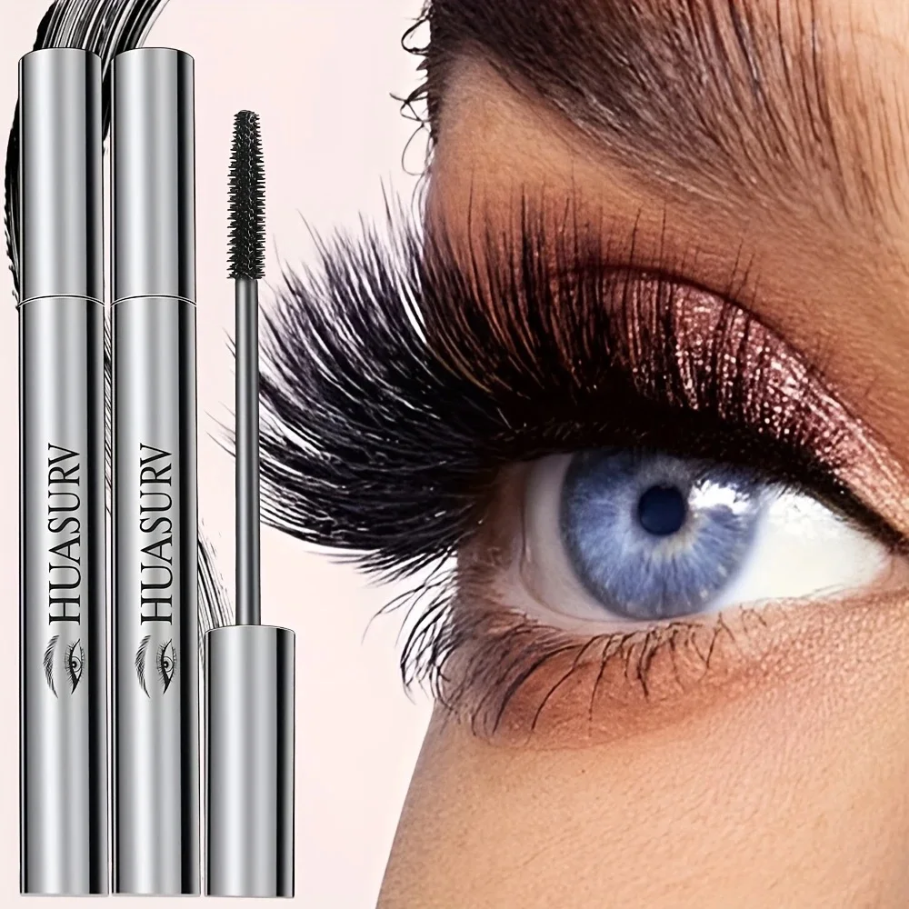 Curling Volumizing Black Mascara Lengthening Waterproof Long-lasting Smudge-proof Y2K Daily&Party Makeup Gift Suitable For Skins - Image 2