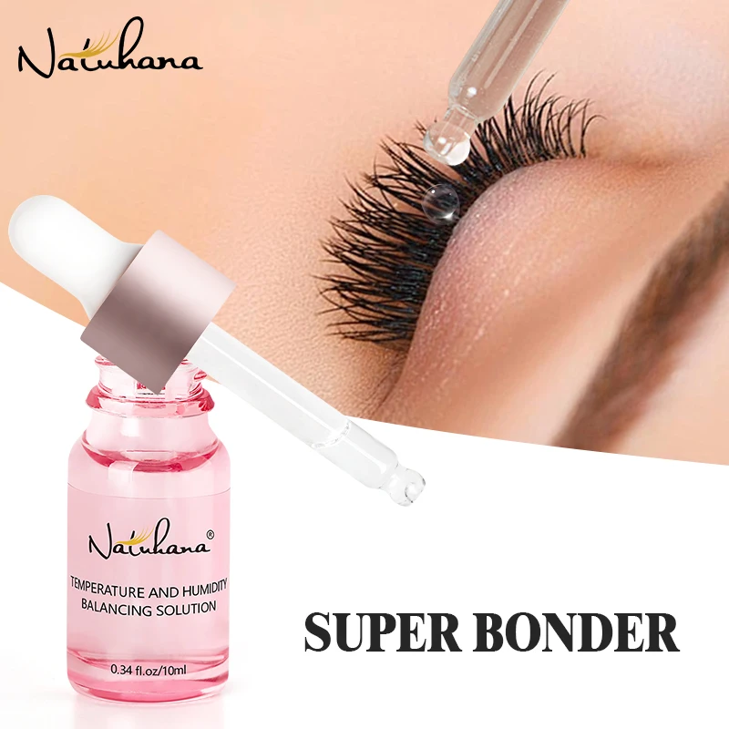 Pre-Treament Primer Clean Lashes Super Bonder For Eyelash Extension Quick Drying Long Last Grafting Eyelash Glue NATUHANA - Image 8