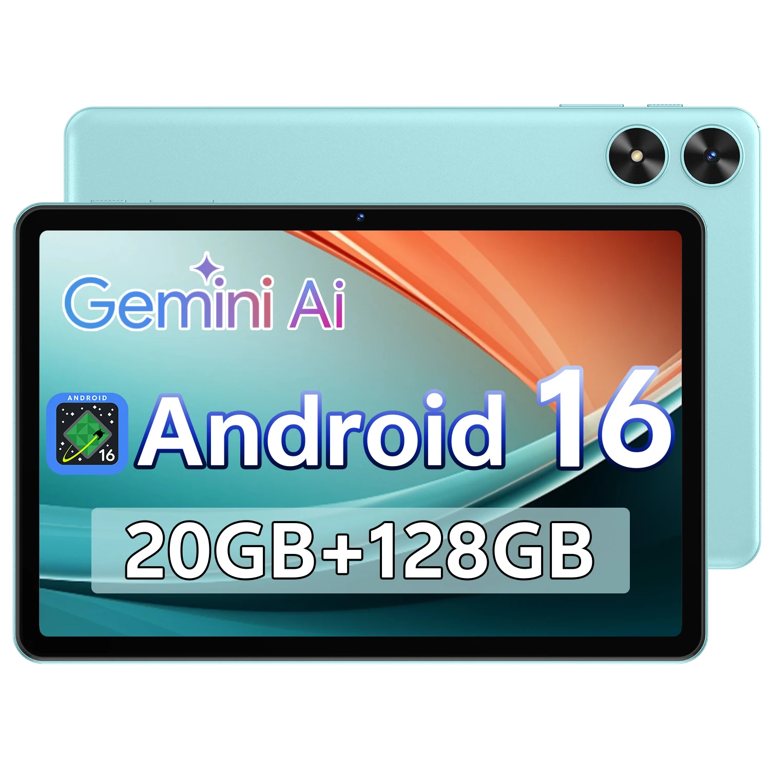 SVITOO Android 16 Tablet 2025 10.1 Inch Octa-Core CPU 20GB RAM 128GB ROM 6600mAh Battery WiFi 5 BT 5.0 GPS Widevine L1 With Case - Image 8