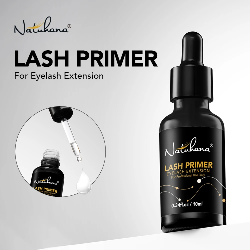Pre-Treament Primer Clean Lashes Super Bonder For Eyelash Extension Quick Drying Long Last Grafting Eyelash Glue NATUHANA - Image 7