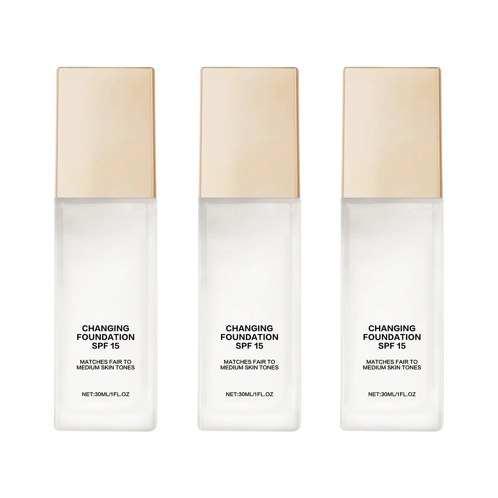 Hydrating Color-Adjusting Foundation SPF 15 30ml - Natural Coverage for Fair to Medium Skin, Lightweight with Hyaluronic Acid. - Image 9