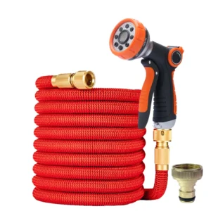 Magic Garden Water Hose High Pressure Car Adjustable Wash Hose With Spray Gun Set Outdoor Watering Irrigation Tool Garden Hose