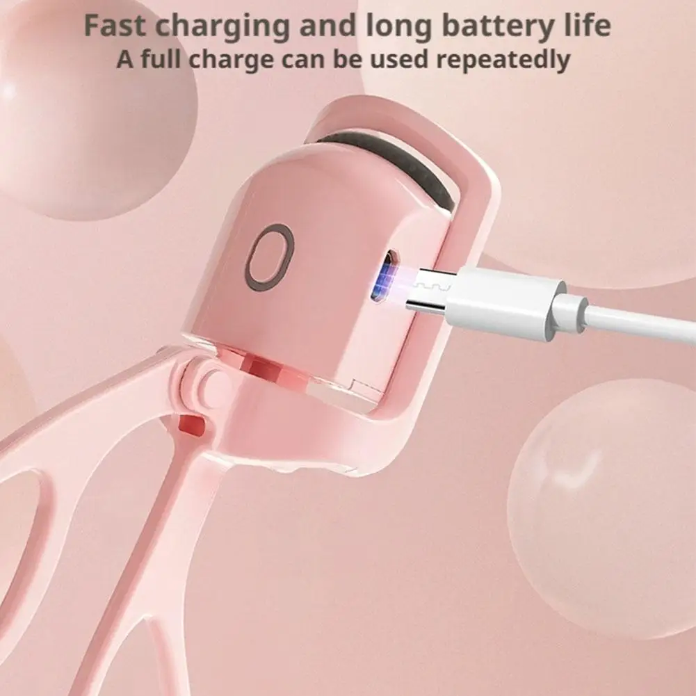 Rechargeable Eyelash Curler ABS Craftsmanship Electric Lash Curler Heated Eyelash Curler Silicone Pads For Eyelash Protection - Image 5