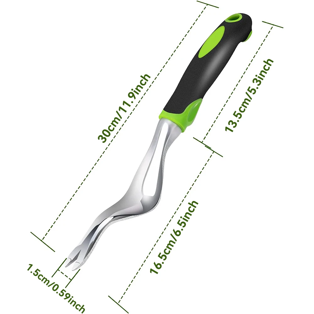 Hand Weeder Tool Weed Puller Tool for Garden Weeding Digger Tool with Ergonomic Handle for Weed Removal Farmland Transplantation - Image 2