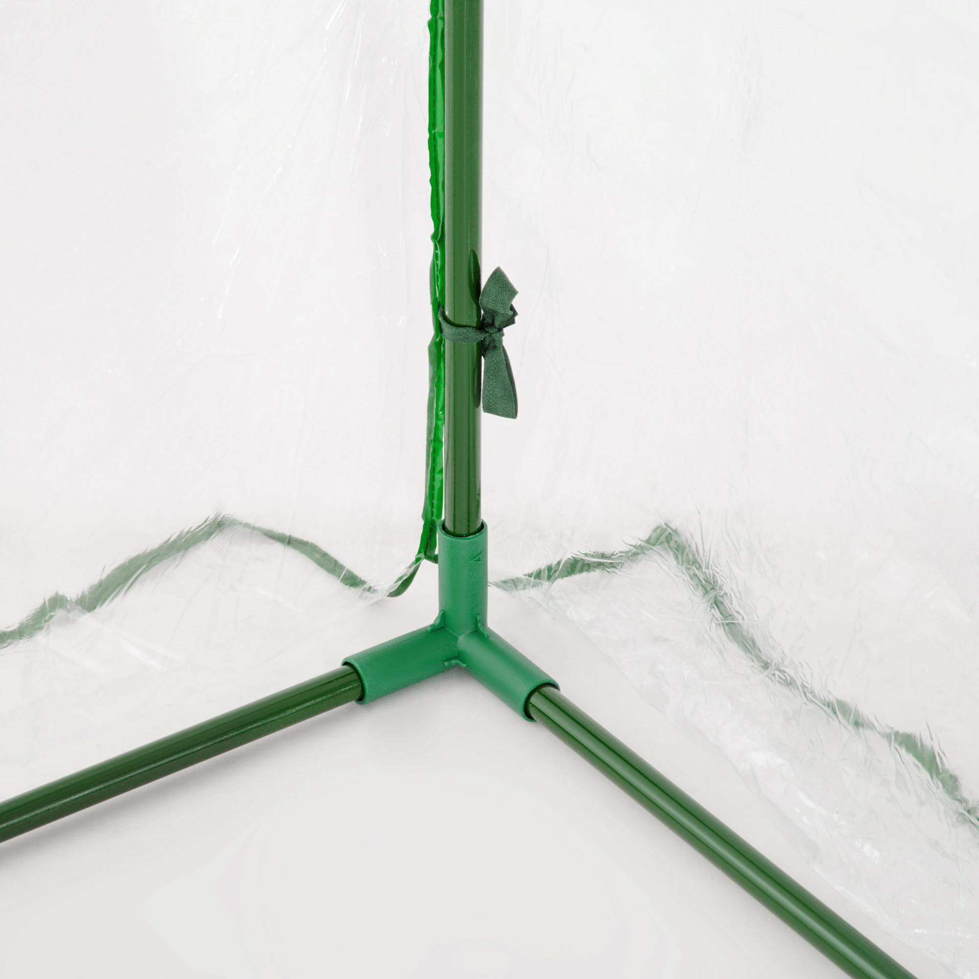 Outsunny 7' X 3' X 2.5' Mini Greenhouse, Portable Tunnel Green House with Roll-Up Zippered Door, Uv Waterproof Cover - Image 5