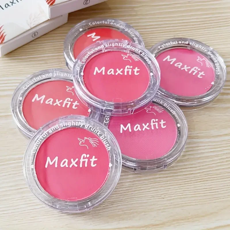 Anti sweat matte powder blusher - natural powder blusher, durable waterproof makeup, create a beautiful look - Image 2