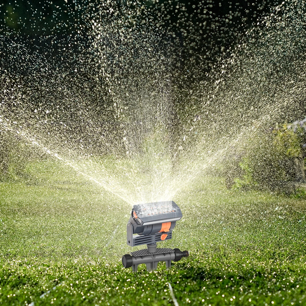 Oscillating Sprinkler Lawn Swing Sprinkler Adjustable Flow Garden Sprayer Watering Irrigation System for Plants Grasses Flowers - Image 3