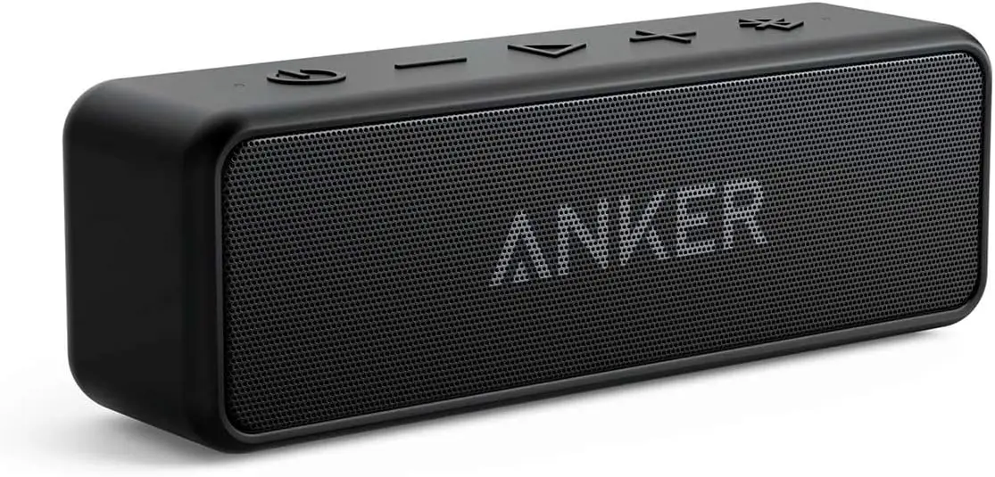 Anker Soundcore 2 Portable Bluetooth Speaker with Stereo Sound, Bluetooth 5, IPX7 Waterproof, 24-Hour Playtime (Refurbished) - Image 7