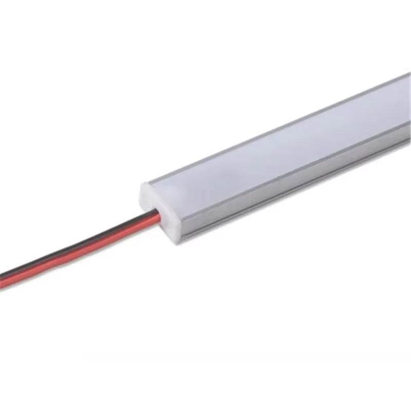 1-30 PCS LED rigid strip DC12V 50CM 20 inch SMD5730 36LEDs U/V-shaped flat LED aluminum channel rigid strip for indoor lighting - Image 5