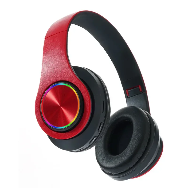 Foldable Bluetooth Headsets Wireless Headphones With Mic Stereo Earphone Support TF Card FM For Xiaomi Iphone Sumsamg Phone - Image 7