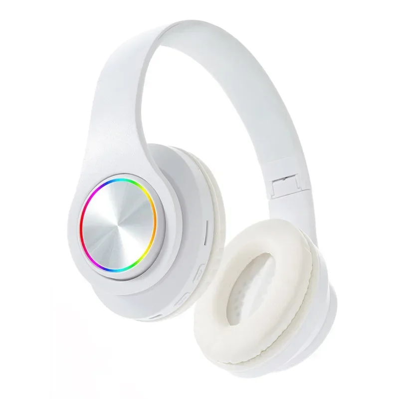 Foldable Bluetooth Headsets Wireless Headphones With Mic Stereo Earphone Support TF Card FM For Xiaomi Iphone Sumsamg Phone - Image 9