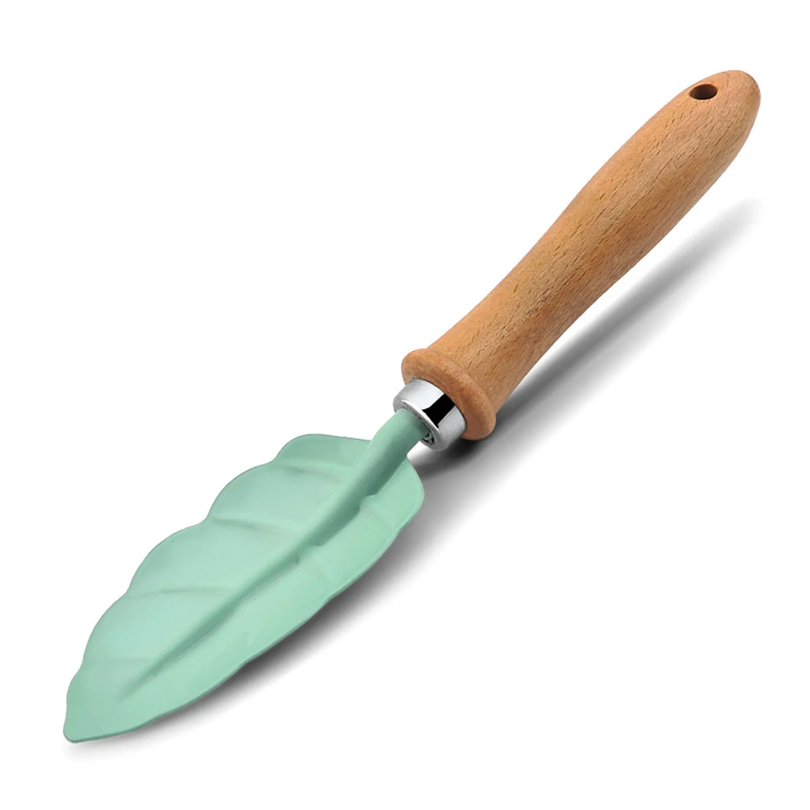 Little Gardener Tool Set Colorful Safe Tools with Wood Hand Shovel Rake Fork Set Gardening Gifts for Kids Girls - Image 4