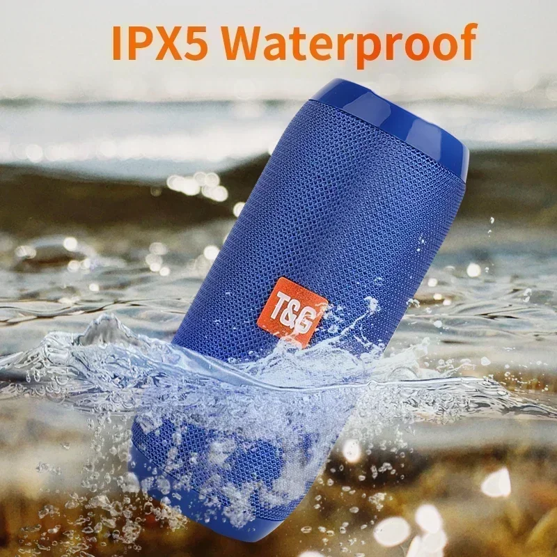Portable Speaker Wireless Bluetooth-compatible Subwoofer Outdoor Waterproof Loudspeaker Stereo Surround Support FM RadioTF - Image 5