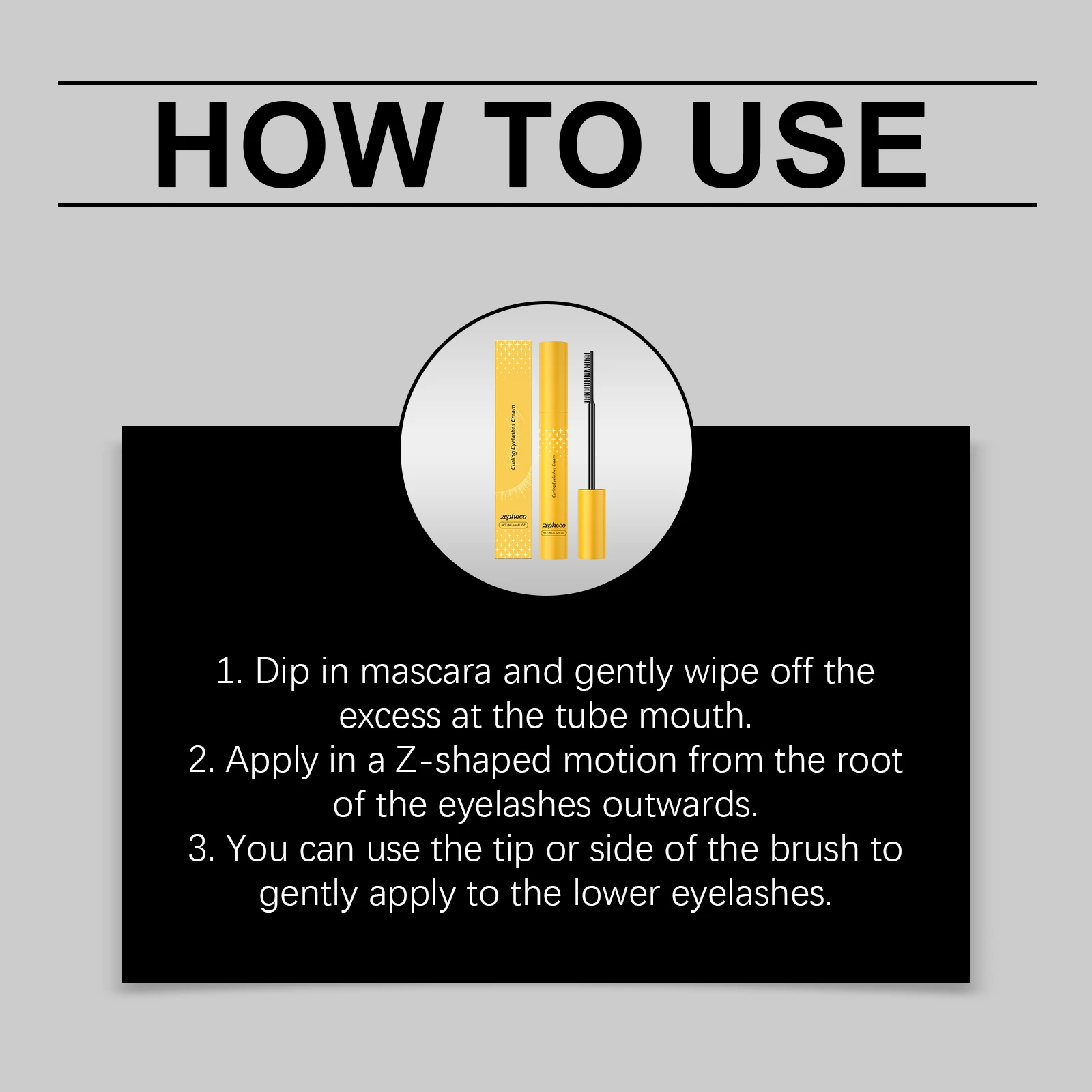 Silk Fiber Lash Mascara Waterproof Natural Lengthening Thickening Smudge-Proof No Clumping Lash Extensions Black Eyelash Mascara - Image 6