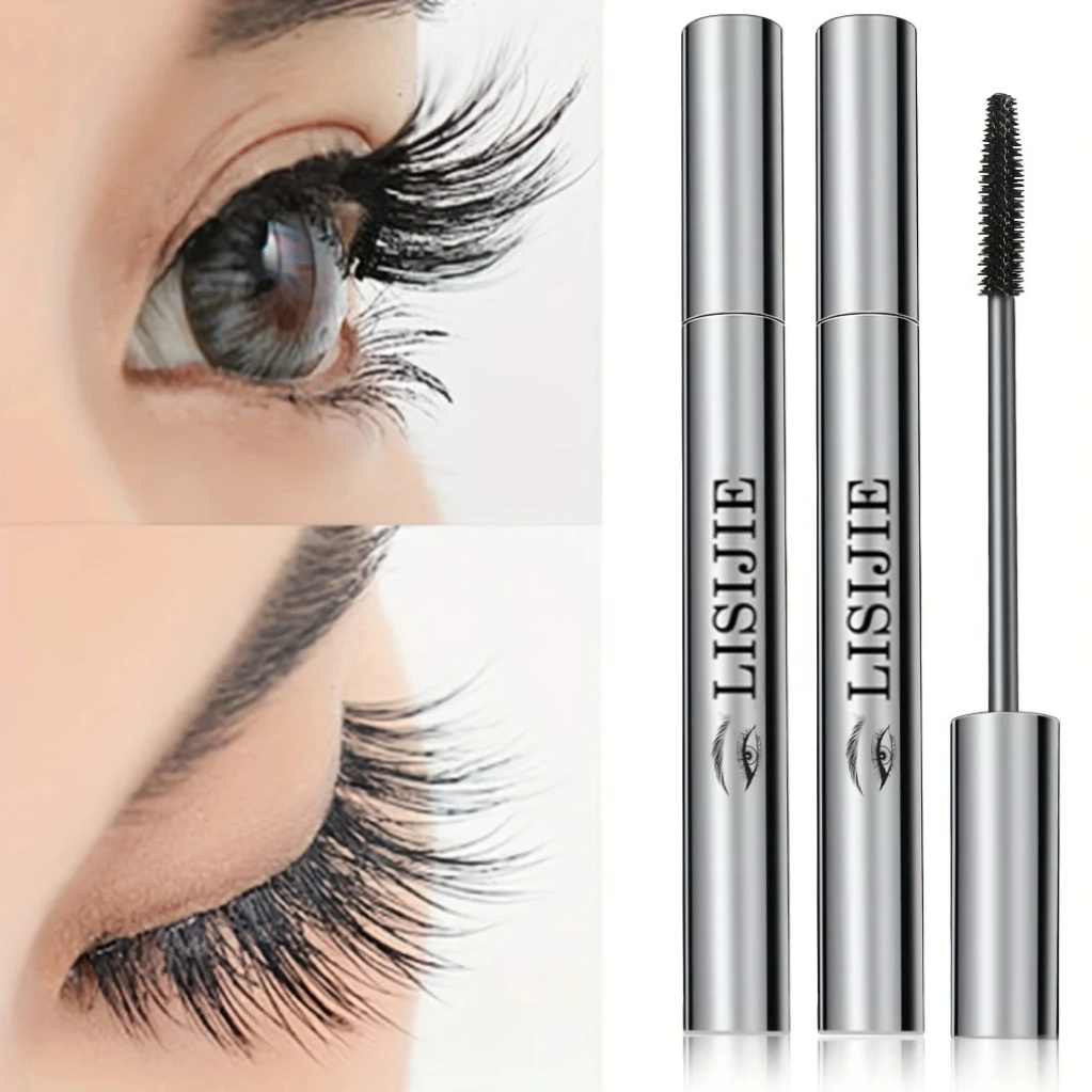 Curling Volumizing Black Mascara Lengthening Waterproof Long-lasting Smudge-proof Y2K Daily&Party Makeup Gift Suitable For Skins - Image 7
