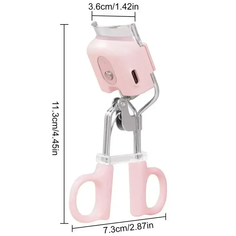 1PCS Heating Electric Eyelash Curler Cosmetic Makeup Tools Clip Lash Curler Lasting Lash Lift Beauty Eyelashes Makeup Tool Woman - Image 6