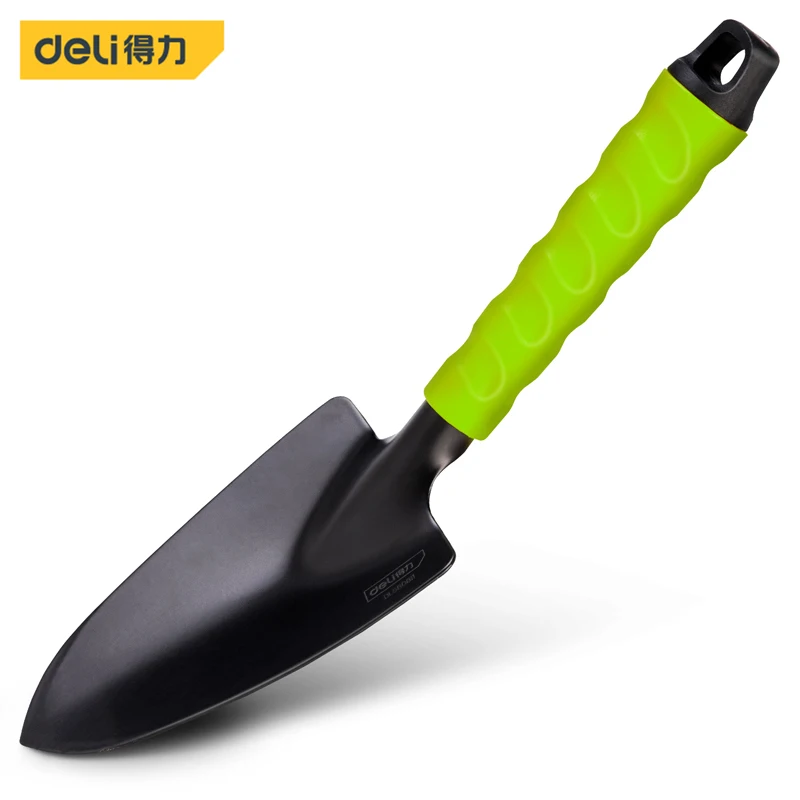 Deli Gardening Tool Sets Shovel Hoe Harrow 1/3/4 Pcs with PP Coated Handle,Garden Lawn Farmland Transplant Gardening Bonsai Tool - Image 8