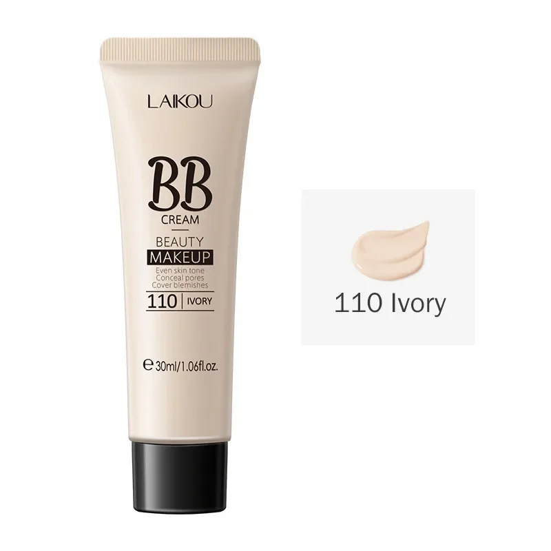 BB Cream Base Makeup Long Lasting Waterproof Brighten Skin Tone Cover Blemishes 30ml Concealer Foundation Liquid Face Makeup - Image 8