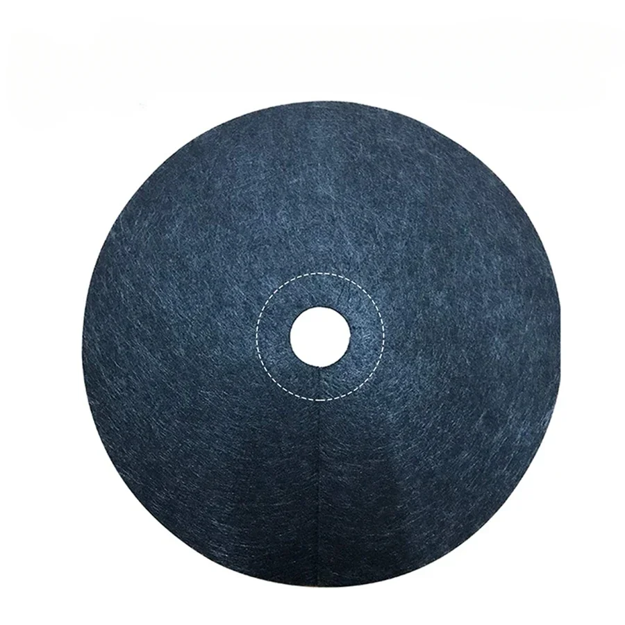 Non-Woven Tree Mulch Ring Weeding Barrier, Protector Mat, Plant Cover, Anti Grass, Gardening Fabric Weed Control, 15cm-82cm - Image 8