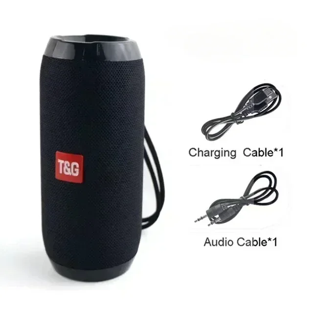 Portable Speaker Wireless Bluetooth-compatible Subwoofer Outdoor Waterproof Loudspeaker Stereo Surround Support FM RadioTF - Image 11