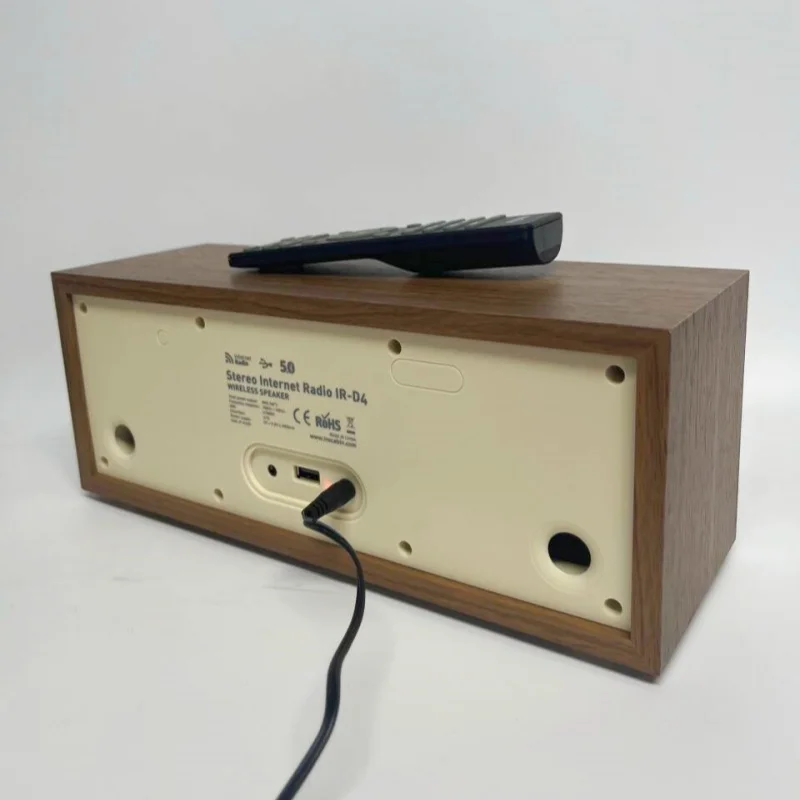 D2/D4 Wifi Internet Digital Radio Built-in Spotify HD Colour Screen Clock Home Multi-purpose Bluetooth Speakers USB Music Player - Image 2