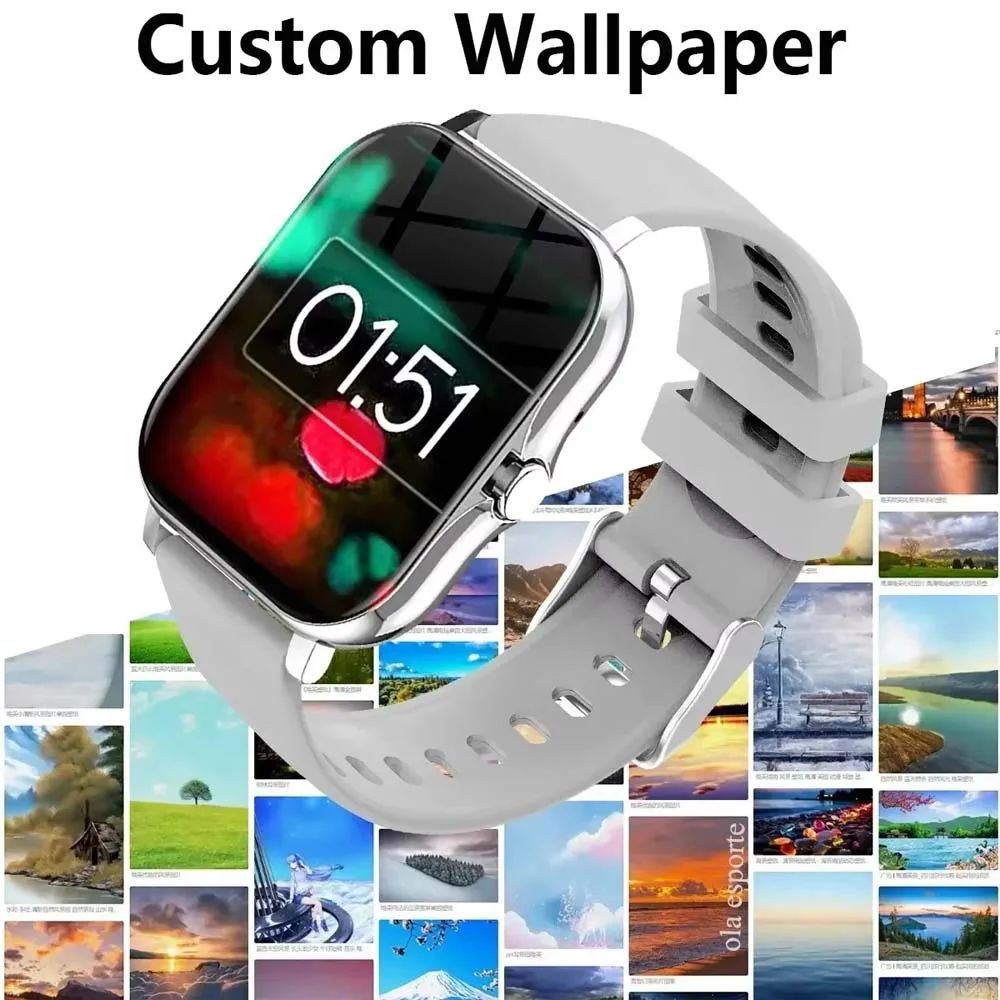 2026 New Smart Watch for Men Women Sport Selling SmartWatch 1.83'' Full Screen Wireless Call Sports Fitness Holiday Gift Android - Image 2