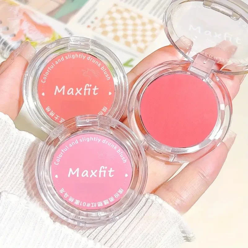 Anti sweat matte powder blusher - natural powder blusher, durable waterproof makeup, create a beautiful look - Image 5