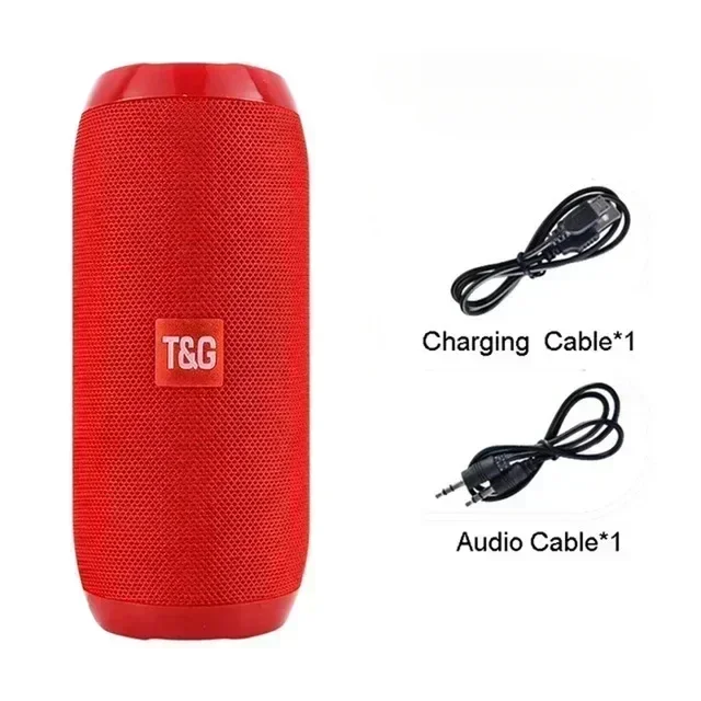 Portable Speaker Wireless Bluetooth-compatible Subwoofer Outdoor Waterproof Loudspeaker Stereo Surround Support FM RadioTF - Image 9