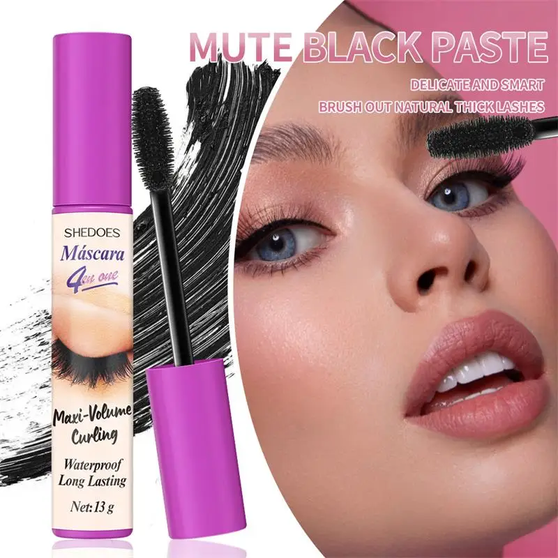5D Waterproof Mascara Eyelashes Lengthening Long Lasting Silky Lash Black Eyelashes Extension Make Up Beauty Eye Korean Cosmetic - Image 6