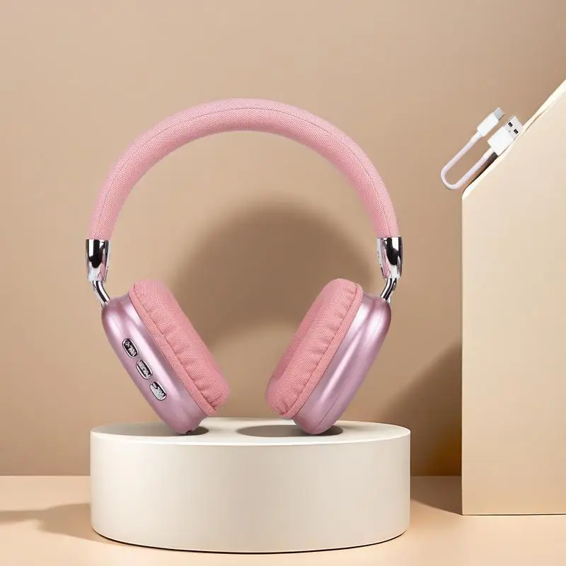 Wireless Bluetooth Headphones High-Resolution Audio Foldable Lightweight Deep Bass Long-Lasting Earphones - Image 4