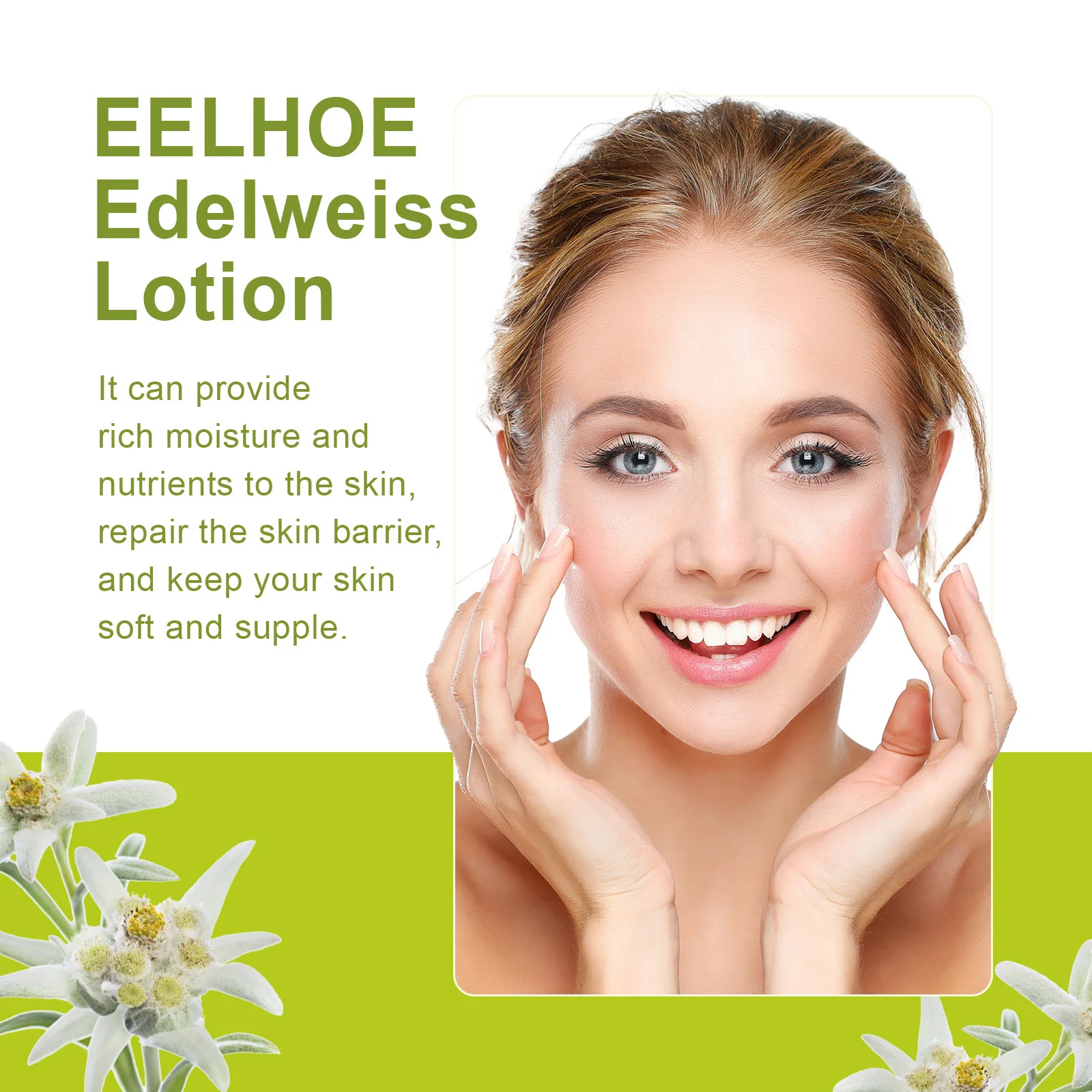 EELHOE Facial Moisturizing lotion brightens face, tightens face, refines skin, repairs skin barrier and replenishes water lotion - Image 4