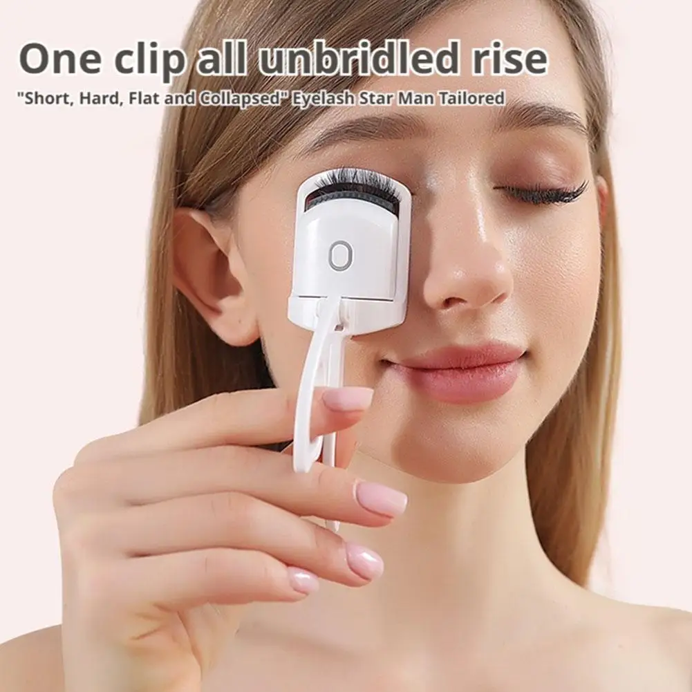 Rechargeable Eyelash Curler ABS Craftsmanship Electric Lash Curler Heated Eyelash Curler Silicone Pads For Eyelash Protection - Image 3