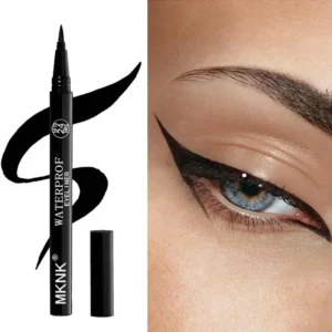 1Pc Black Fine Long Lasting Liquid Eyeliner Water Pen Waterproof Quick-drying No Fading Eye Liner Beginner Friendly Eye Makeup