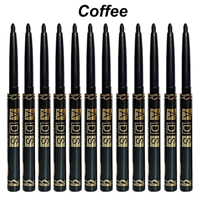 1/2/5/12pcs Waterproof & Sweat-Proof Black Eyeliner Pencil Eye Liner Gel Pen Long-Lasting Anti-smudging for Bold Eye Makeup - Image 7