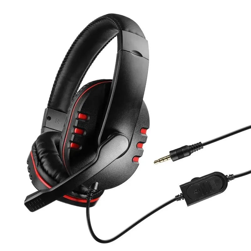 Headphones 3.5mm Wired Gaming Headset Earphones Music For PS4 Play Station 4 Game PC Chat Computer With Microphone - Image 3