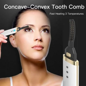 Electric Eyelash Curler with Auto-Temperature Control Long-Lasting Curl & Lash Lifting Tool for Professional Salon-Level Results