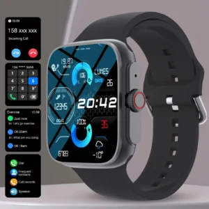 1.83-inch Smart Watch, Wireless Call, Weather Forecast, Music Playback, Remote Control Photography, Sports Watch