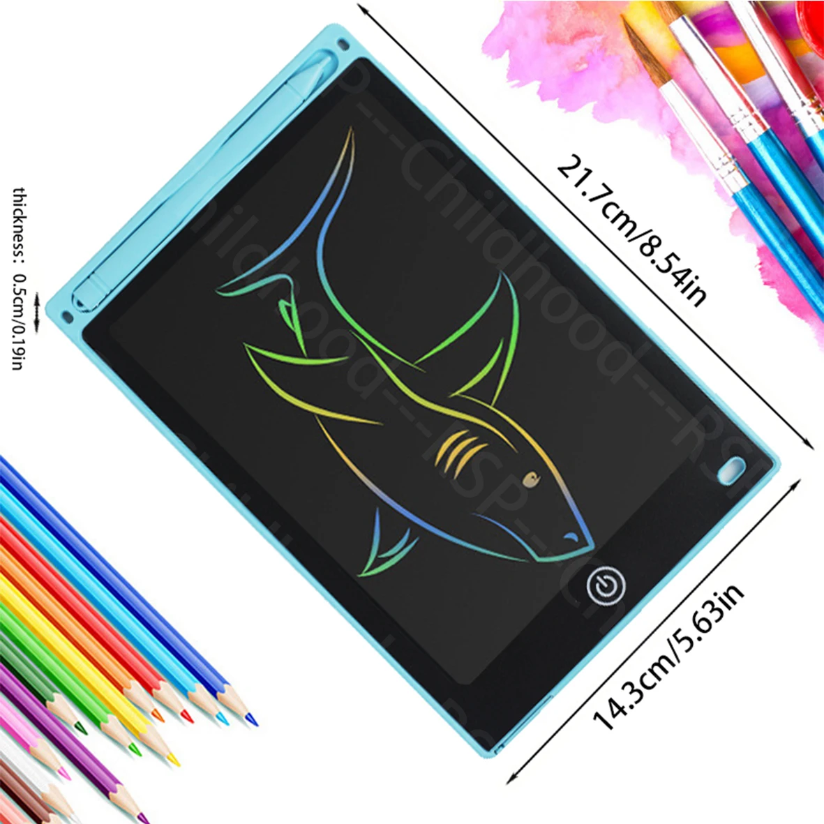 8.5 Inch LCD Writing Tablet Digital Drawing Tablet Handwriting Pads Portable Electronic Tablet Board For 3 4 5 6 7 8 Years kids - Image 5