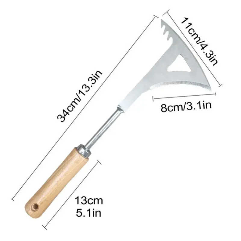 Garden Weeding Tool Weeding Puller Manual Crack Weeder Weed Extractor Removal Agricultural Bonsai Supplies Hand Tool - Image 6
