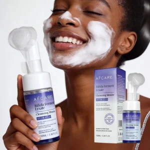 AFCARE Deep Clean Daily Cleanser Mousse Bifida Ferment Lysate Gentle Mouss For Sensitive Skin Refreshingly Soft Lightweight Foam