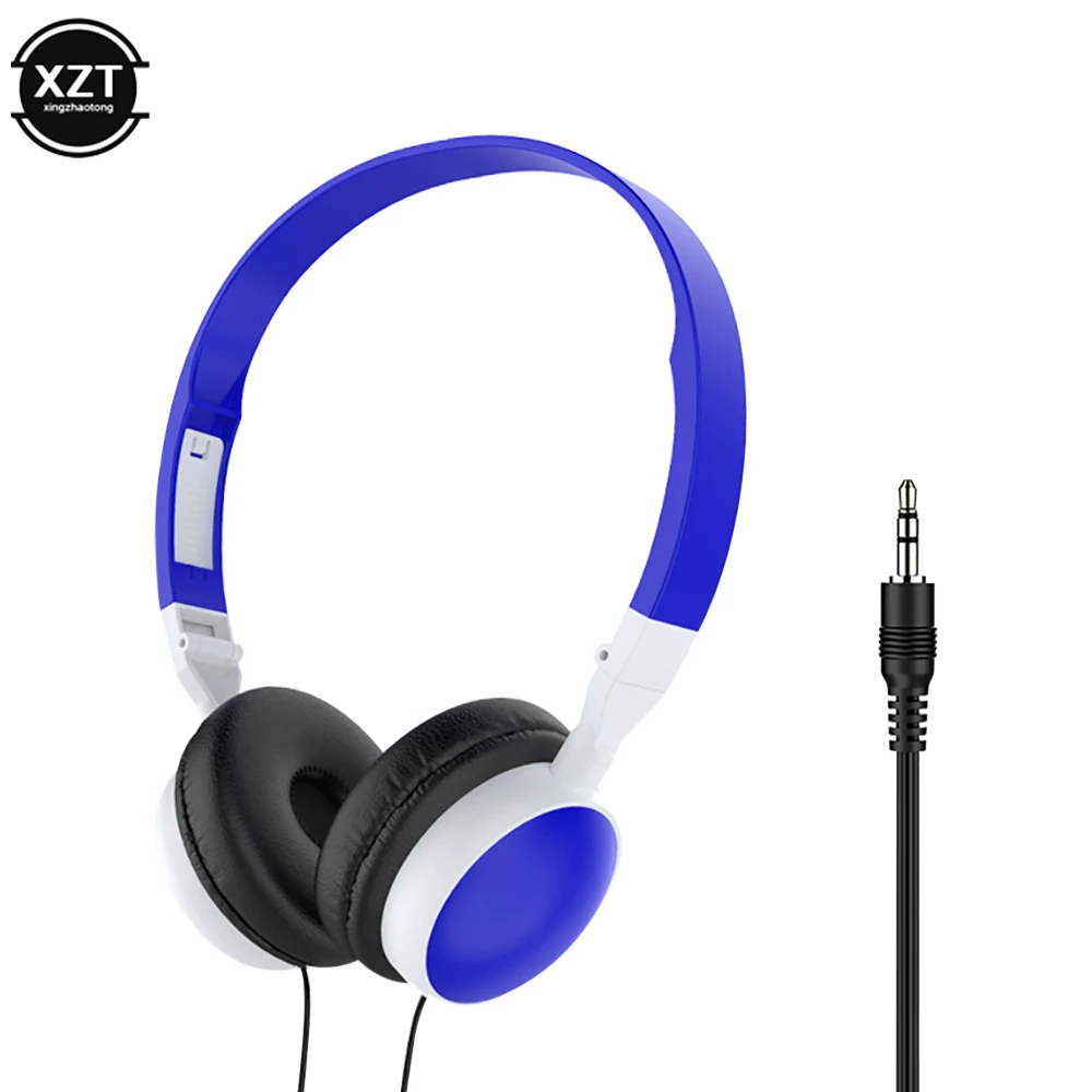 Wired Foldable 3.5mm Headphones Head Mounted Headset Earphone Headphones Stereo Foldable Sport Earphone for Phone/Tablet - Image 7